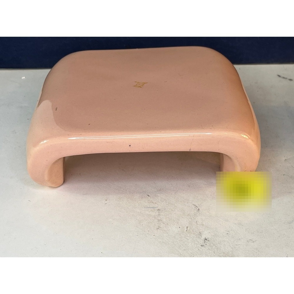 Haeger Pottery Display Stand Pedestal Pink Vintage 3293-1984 USA Excellent Cond